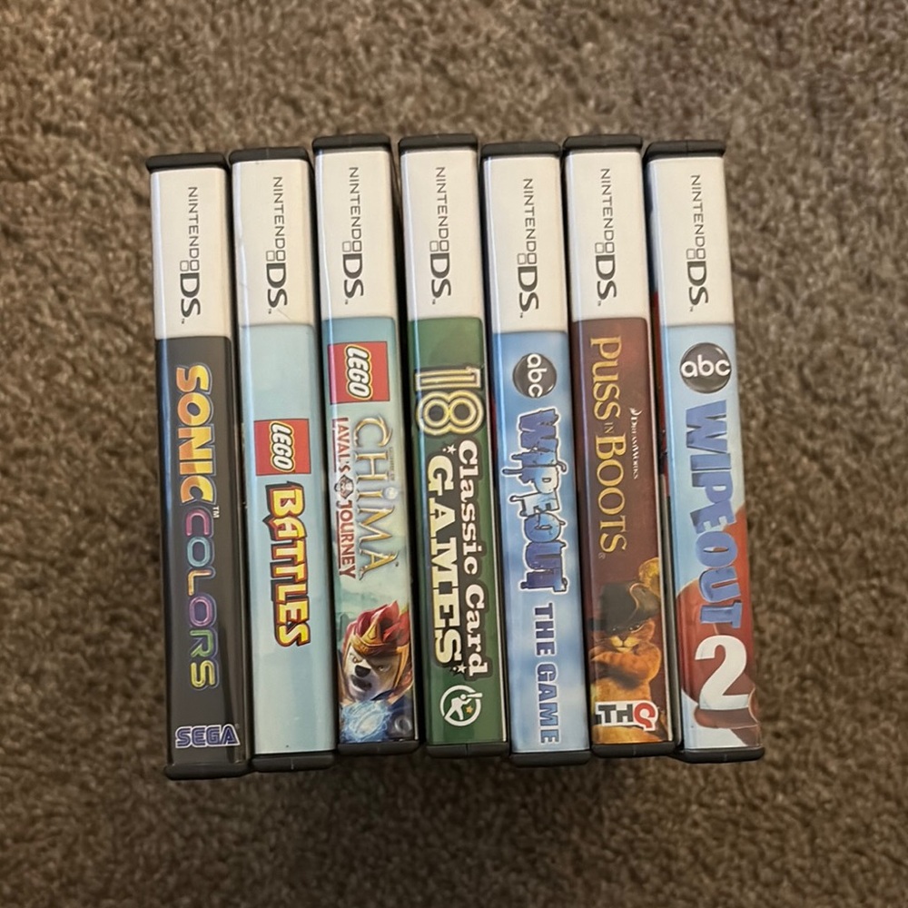 Nintendo DS Game Bundle - Multi-Color